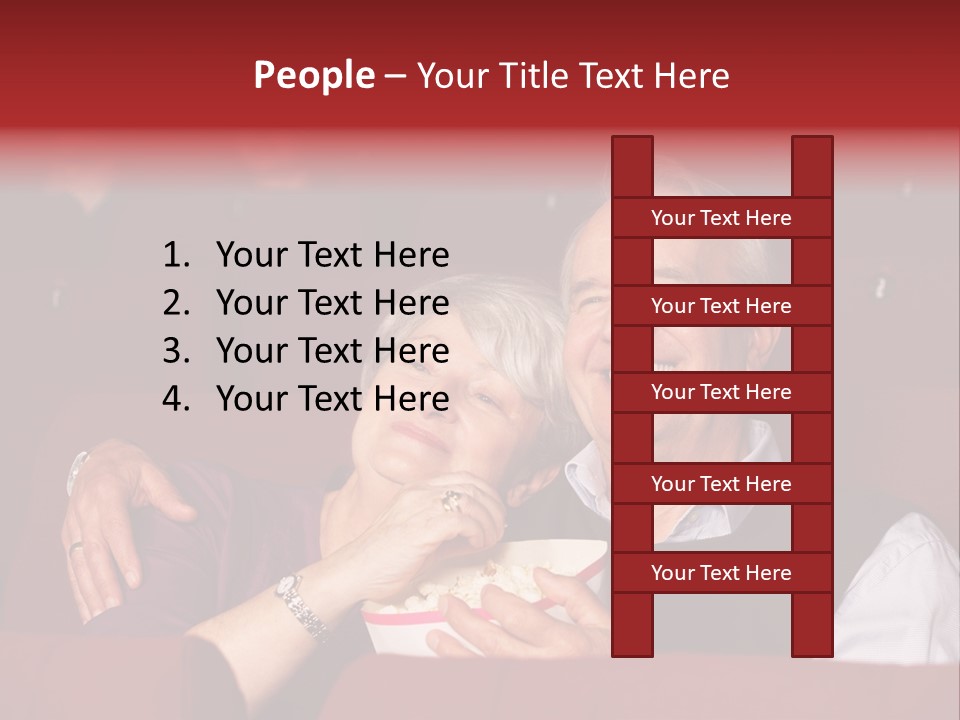 Woman Together Cinema PowerPoint Template