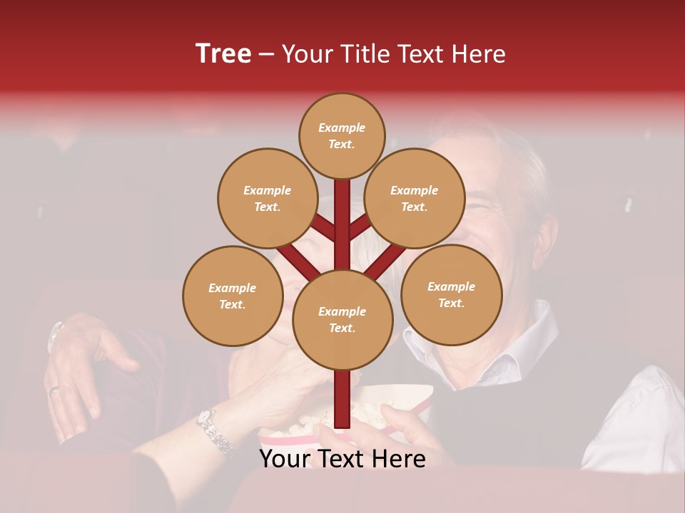 Woman Together Cinema PowerPoint Template