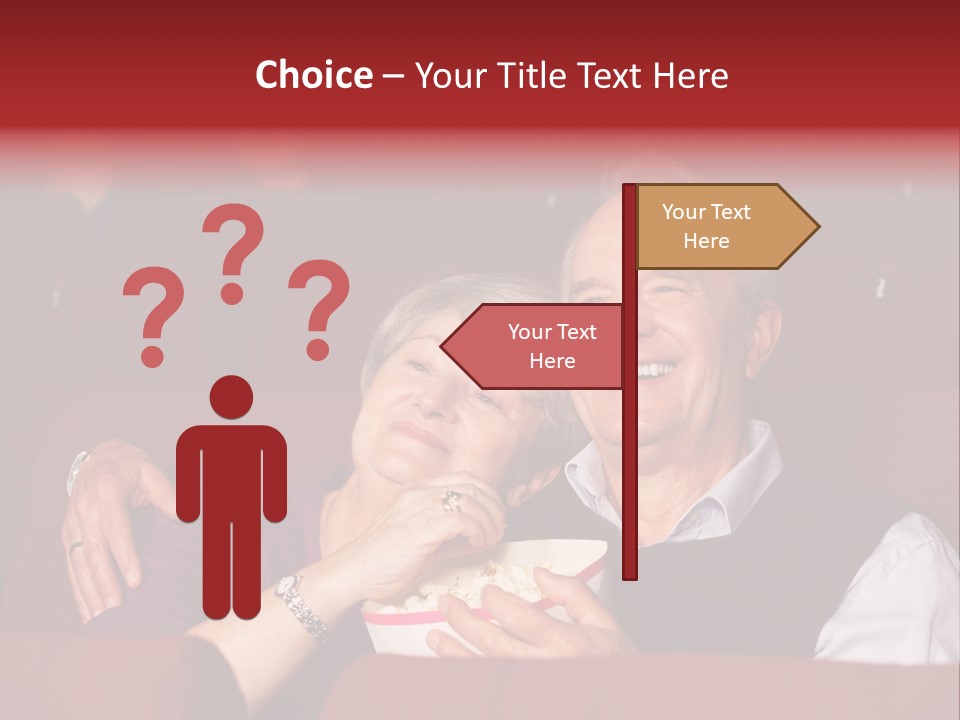 Woman Together Cinema PowerPoint Template