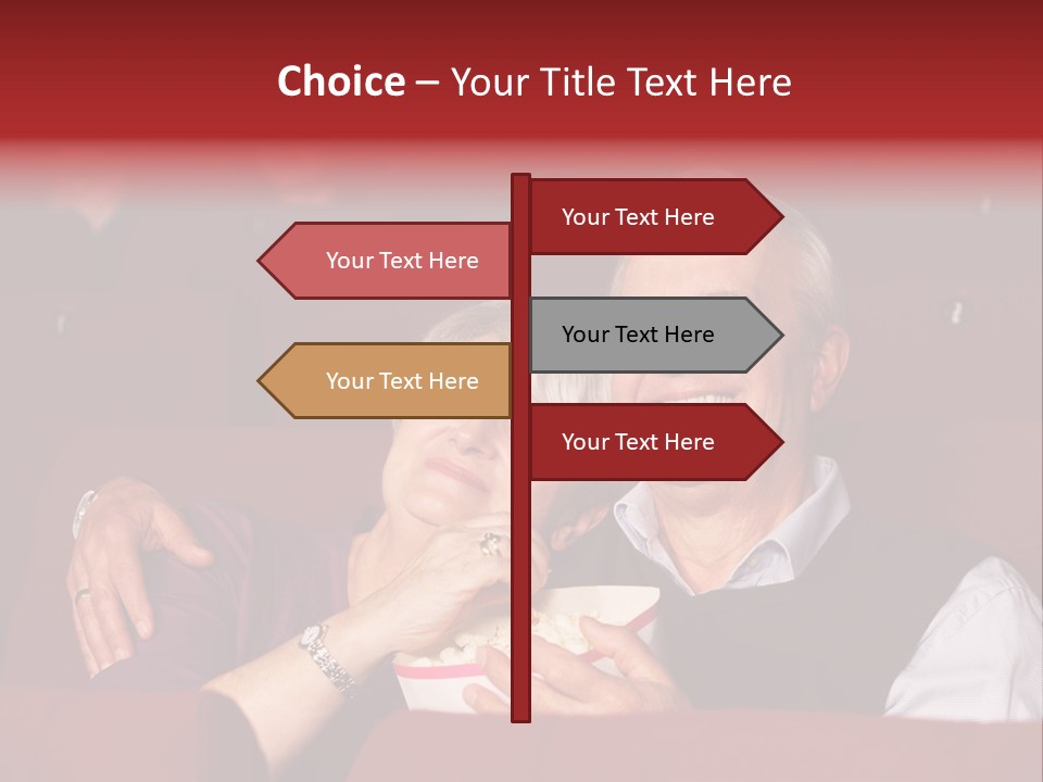 Woman Together Cinema PowerPoint Template