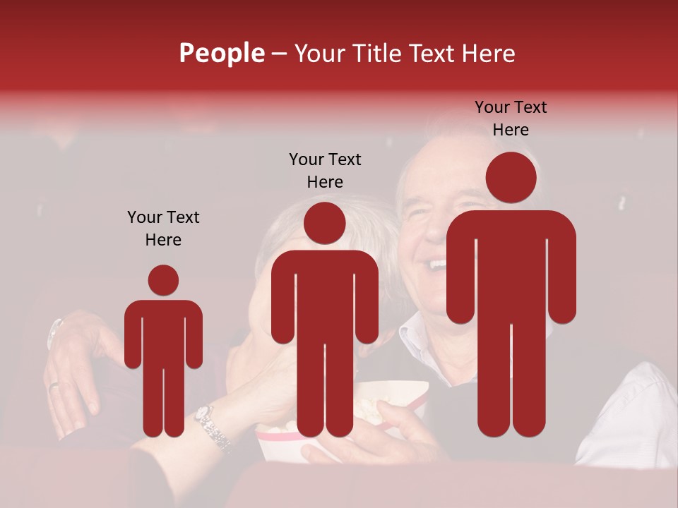 Woman Together Cinema PowerPoint Template