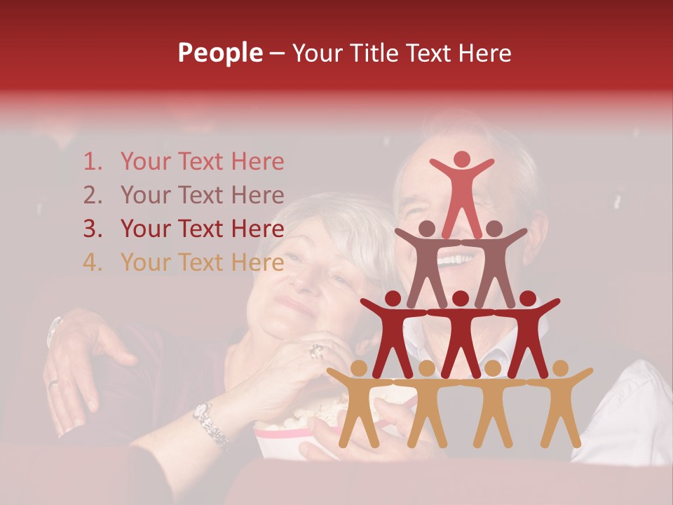 Woman Together Cinema PowerPoint Template