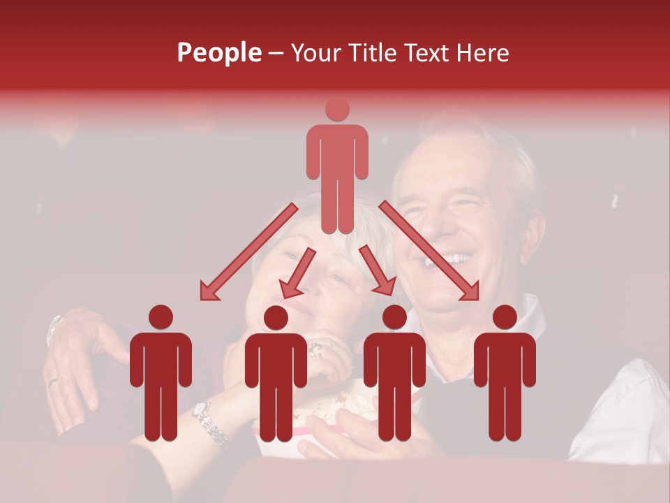 Woman Together Cinema PowerPoint Template