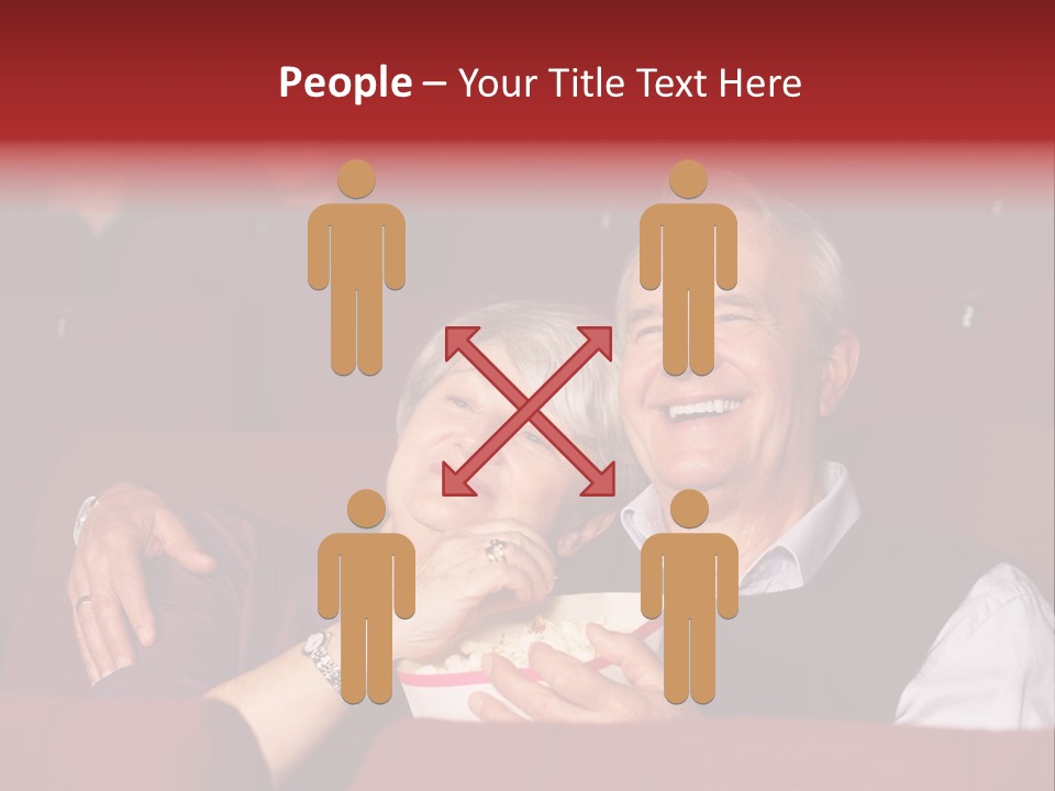 Woman Together Cinema PowerPoint Template