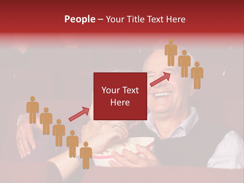 Woman Together Cinema PowerPoint Template