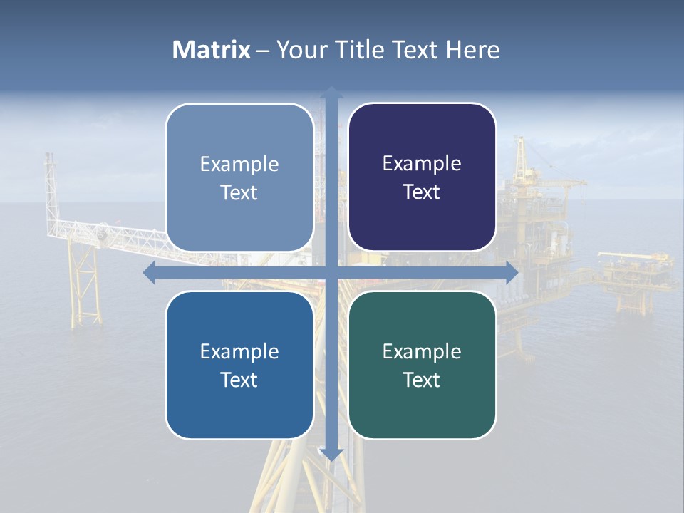 Rig Industrial Working PowerPoint Template