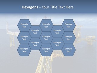 Rig Industrial Working PowerPoint Template