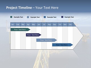 Rig Industrial Working PowerPoint Template
