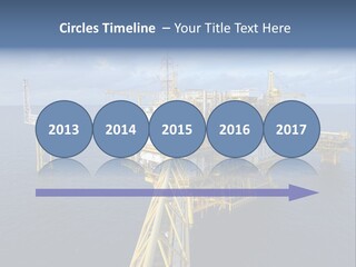 Rig Industrial Working PowerPoint Template