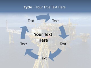 Rig Industrial Working PowerPoint Template