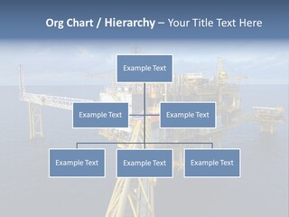 Rig Industrial Working PowerPoint Template