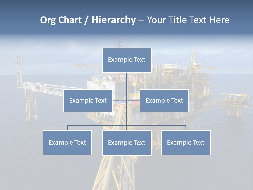 Rig Industrial Working PowerPoint Template
