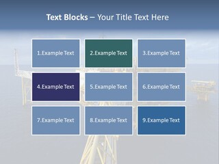 Rig Industrial Working PowerPoint Template