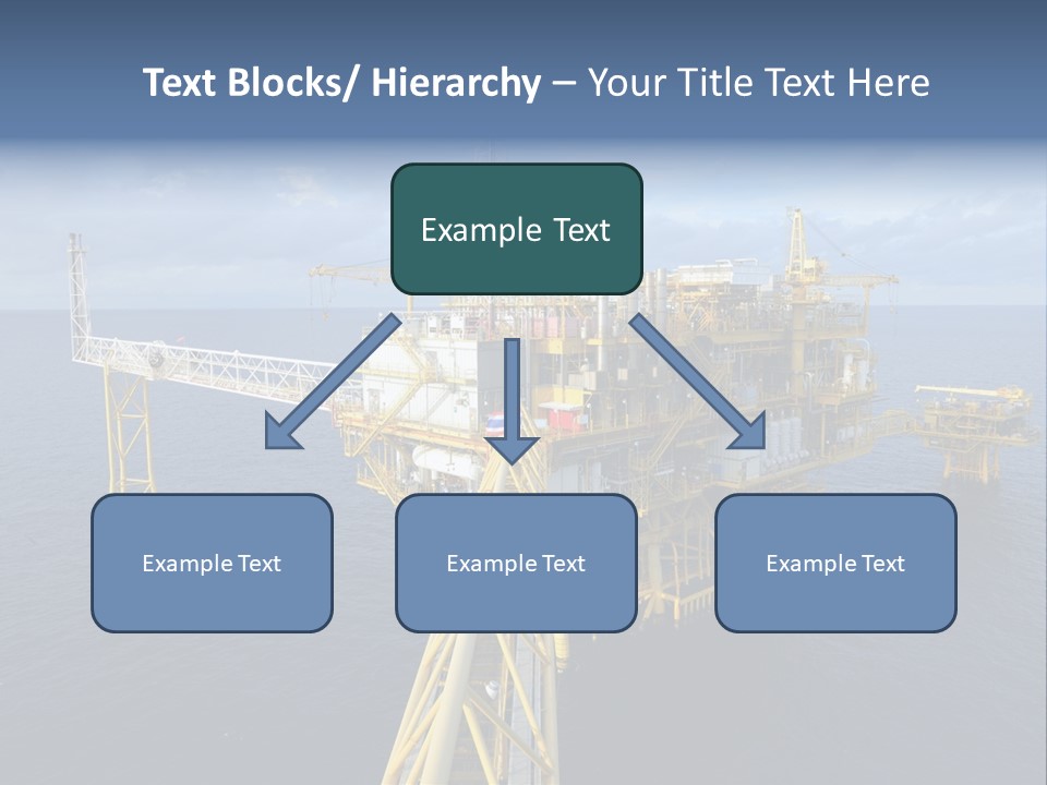 Rig Industrial Working PowerPoint Template
