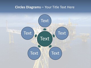 Rig Industrial Working PowerPoint Template