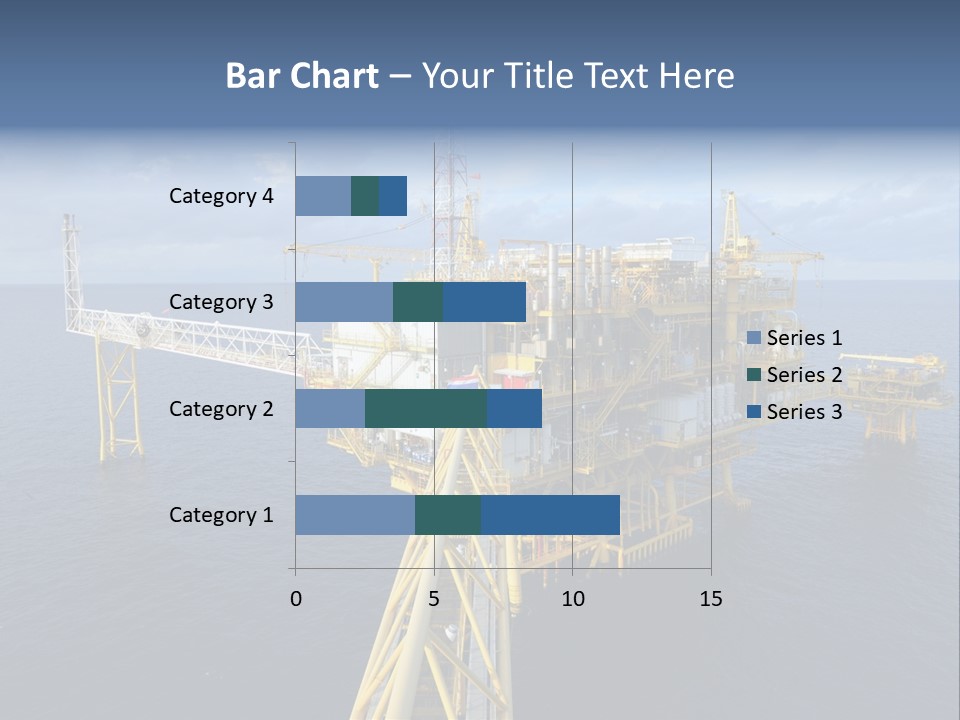 Rig Industrial Working PowerPoint Template