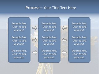Rig Industrial Working PowerPoint Template