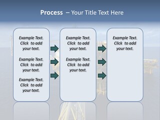 Rig Industrial Working PowerPoint Template