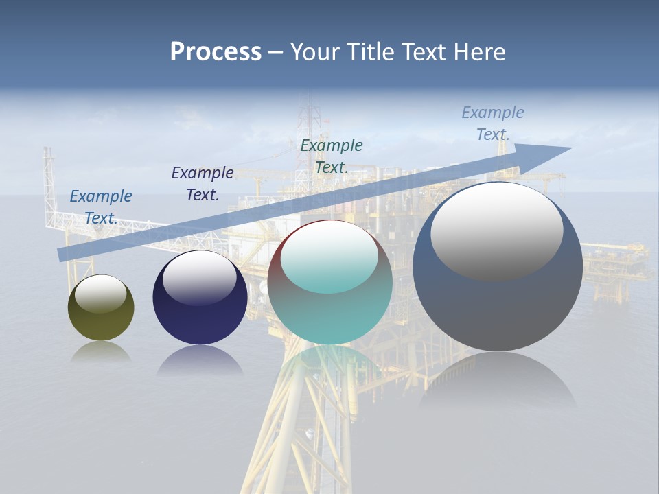 Rig Industrial Working PowerPoint Template