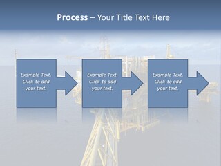 Rig Industrial Working PowerPoint Template