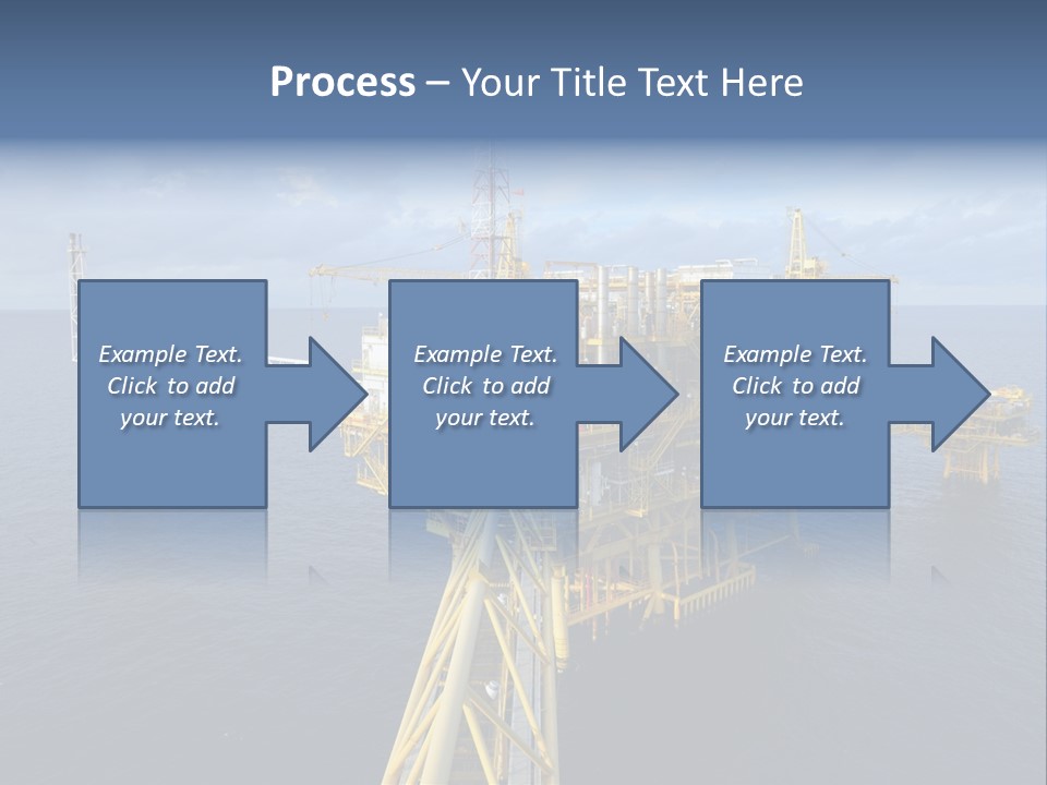 Rig Industrial Working PowerPoint Template