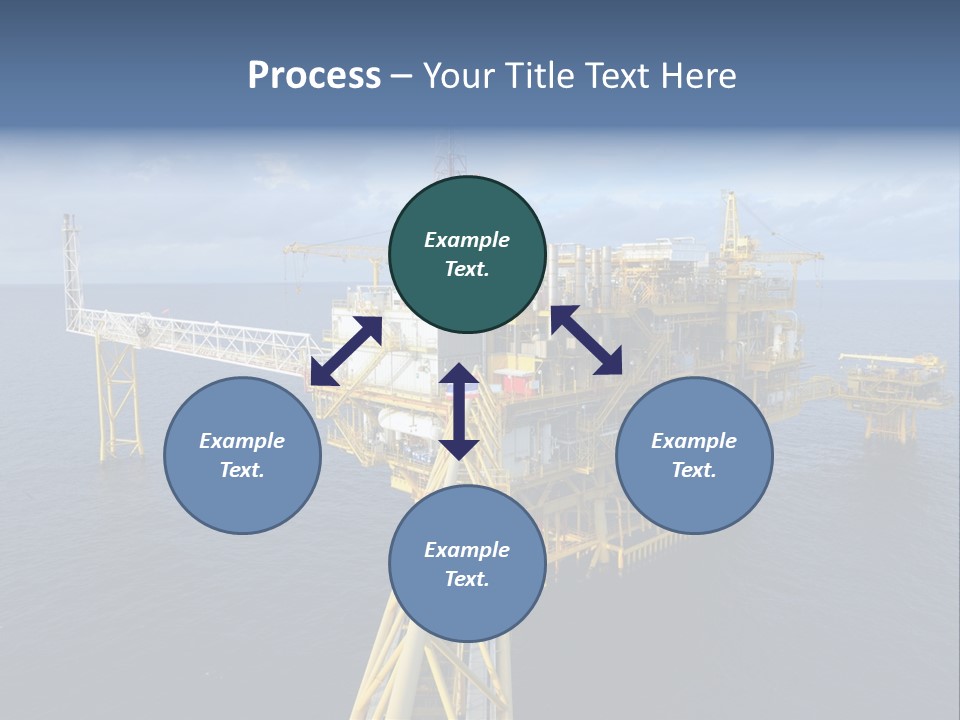 Rig Industrial Working PowerPoint Template