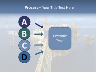 Rig Industrial Working PowerPoint Template