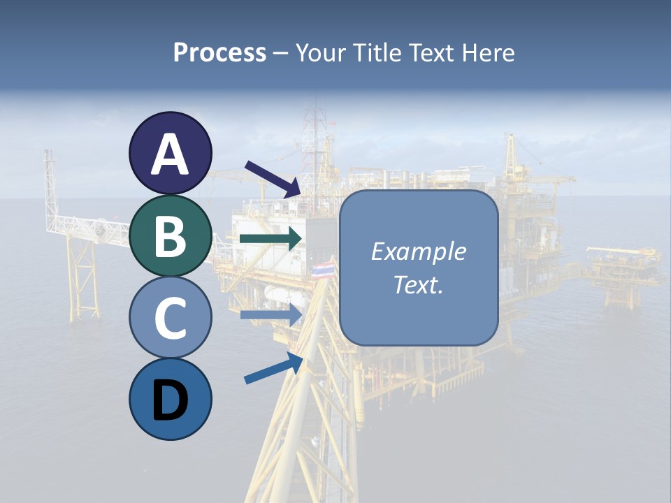 Rig Industrial Working PowerPoint Template