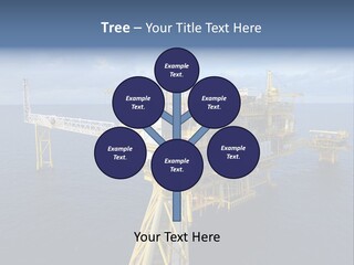 Rig Industrial Working PowerPoint Template