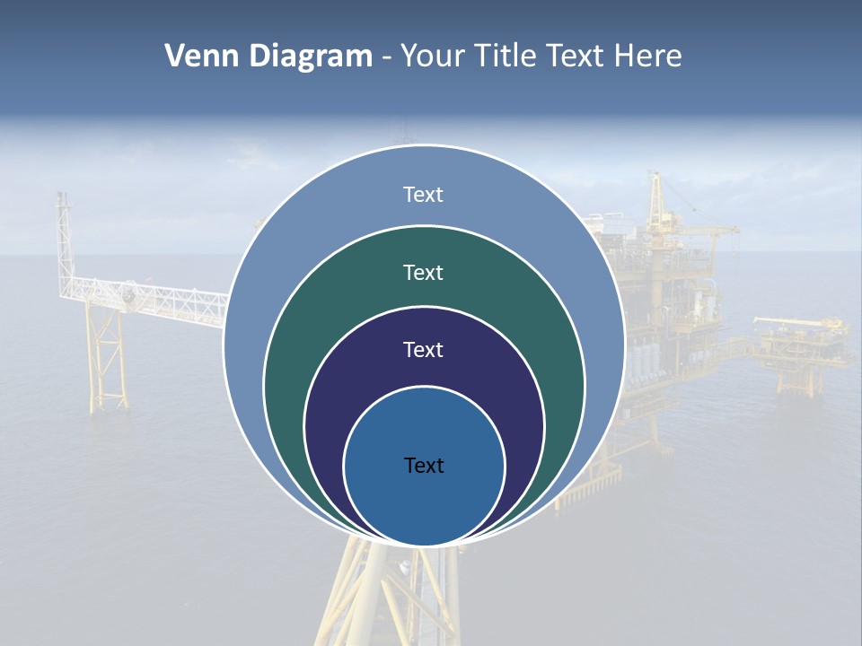 Rig Industrial Working PowerPoint Template