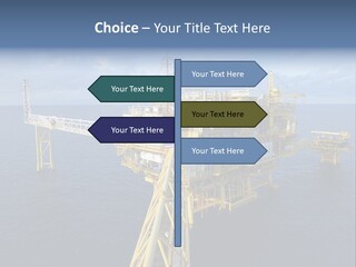 Rig Industrial Working PowerPoint Template