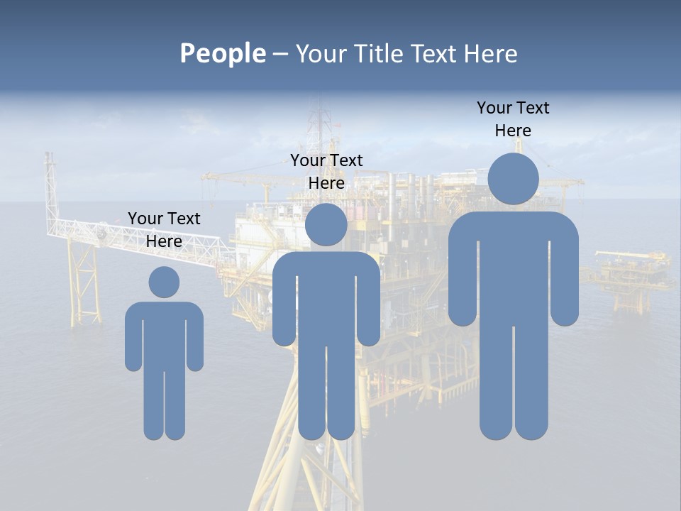 Rig Industrial Working PowerPoint Template