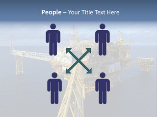 Rig Industrial Working PowerPoint Template