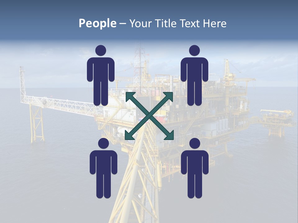 Rig Industrial Working PowerPoint Template