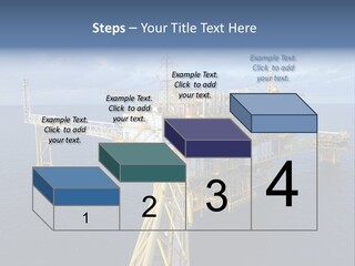 Rig Industrial Working PowerPoint Template
