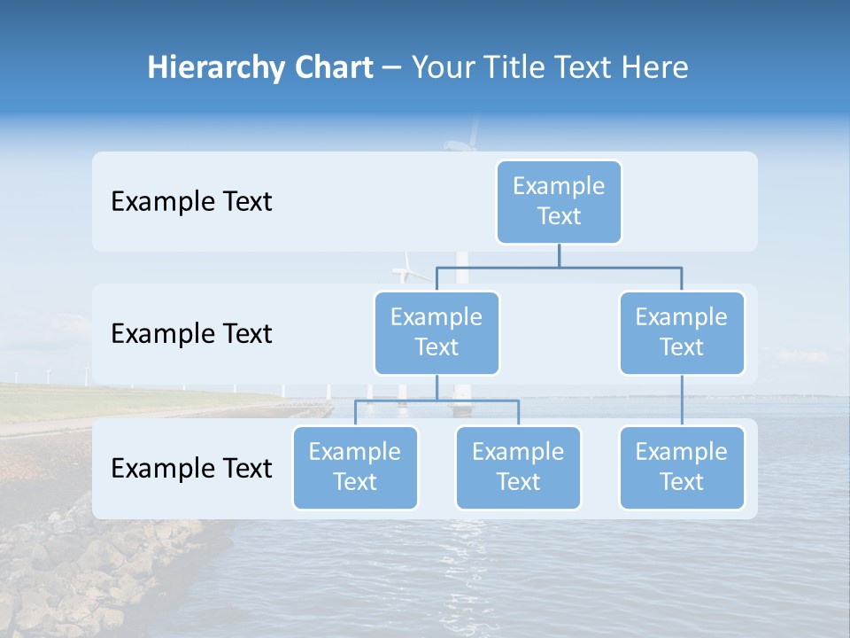 Water Silhouette Industrial PowerPoint Template