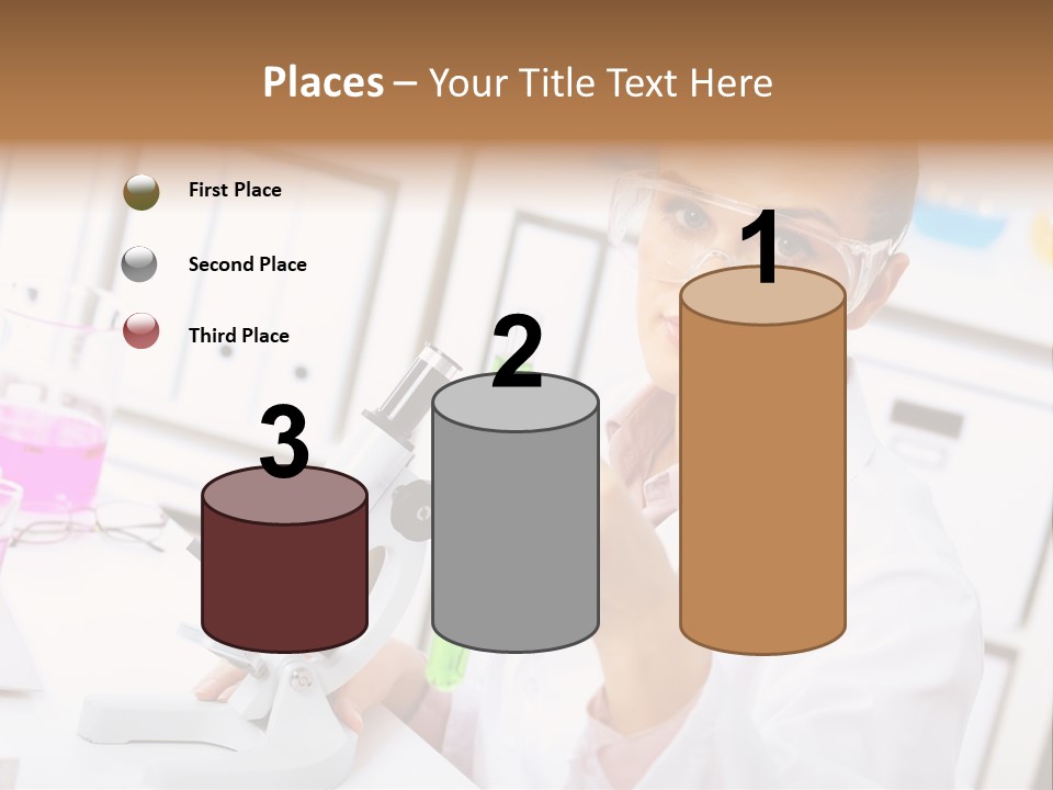 University Close Up Medicine PowerPoint Template