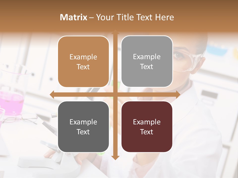 University Close Up Medicine PowerPoint Template