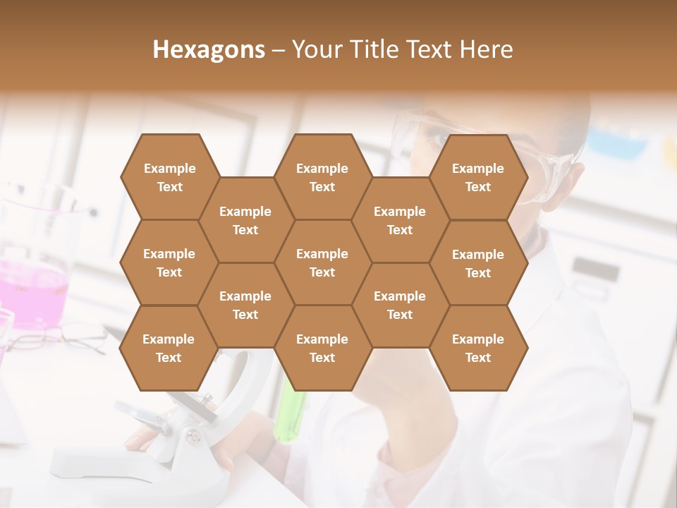 University Close Up Medicine PowerPoint Template