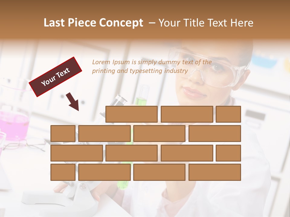 University Close Up Medicine PowerPoint Template