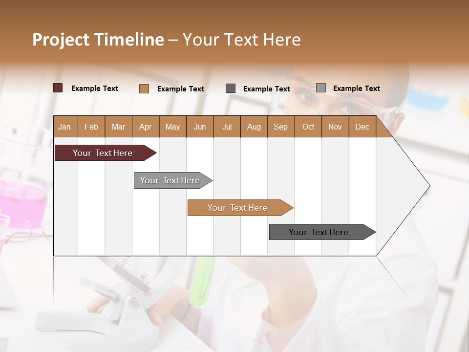 University Close Up Medicine PowerPoint Template