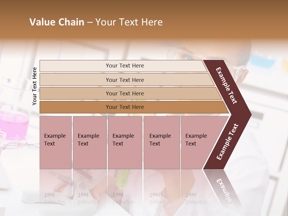University Close Up Medicine PowerPoint Template