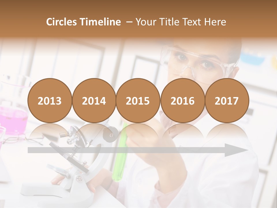 University Close Up Medicine PowerPoint Template