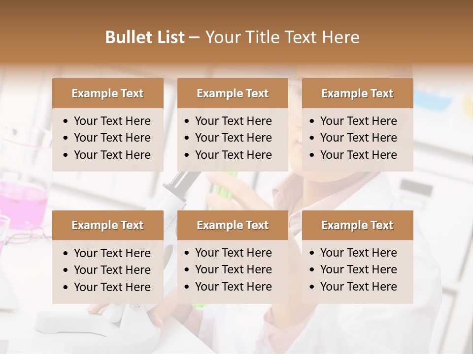 University Close Up Medicine PowerPoint Template