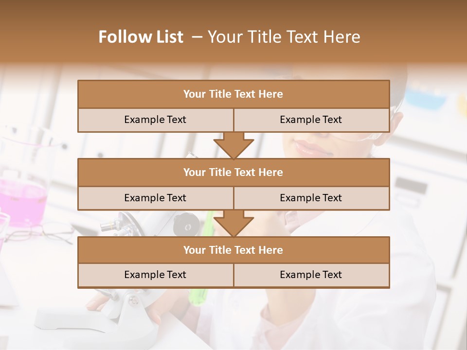 University Close Up Medicine PowerPoint Template