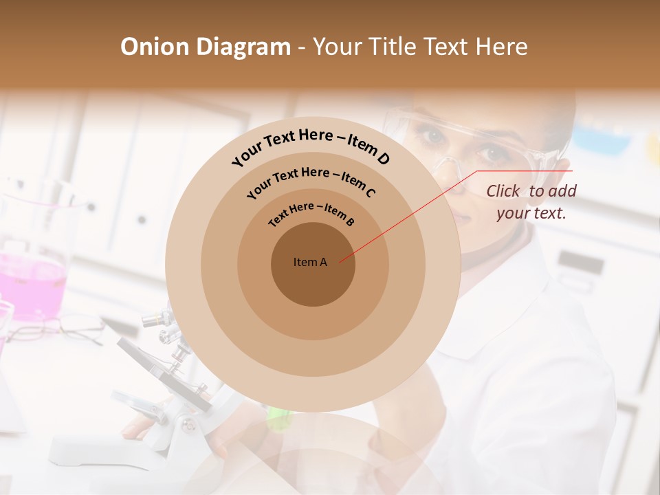 University Close Up Medicine PowerPoint Template