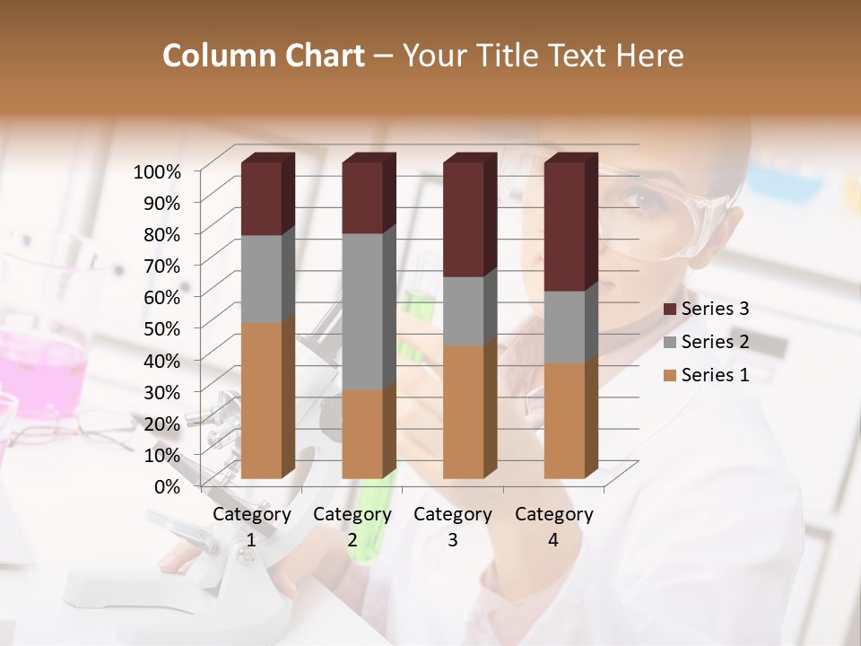 University Close Up Medicine PowerPoint Template