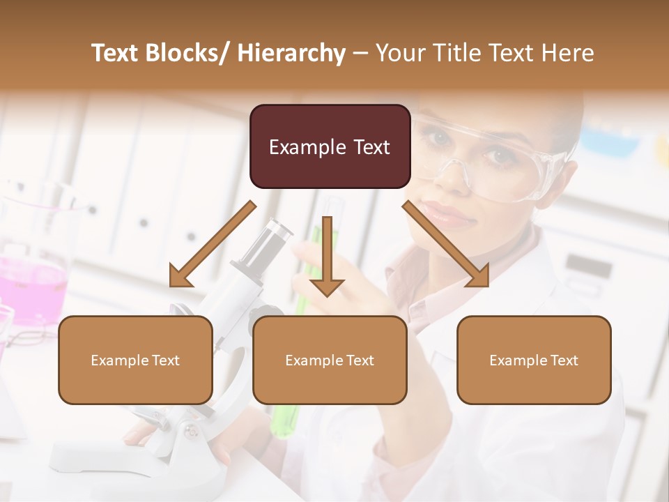 University Close Up Medicine PowerPoint Template