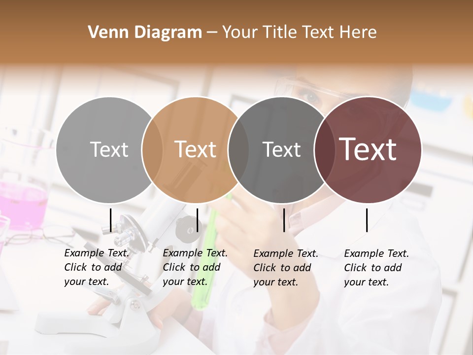 University Close Up Medicine PowerPoint Template