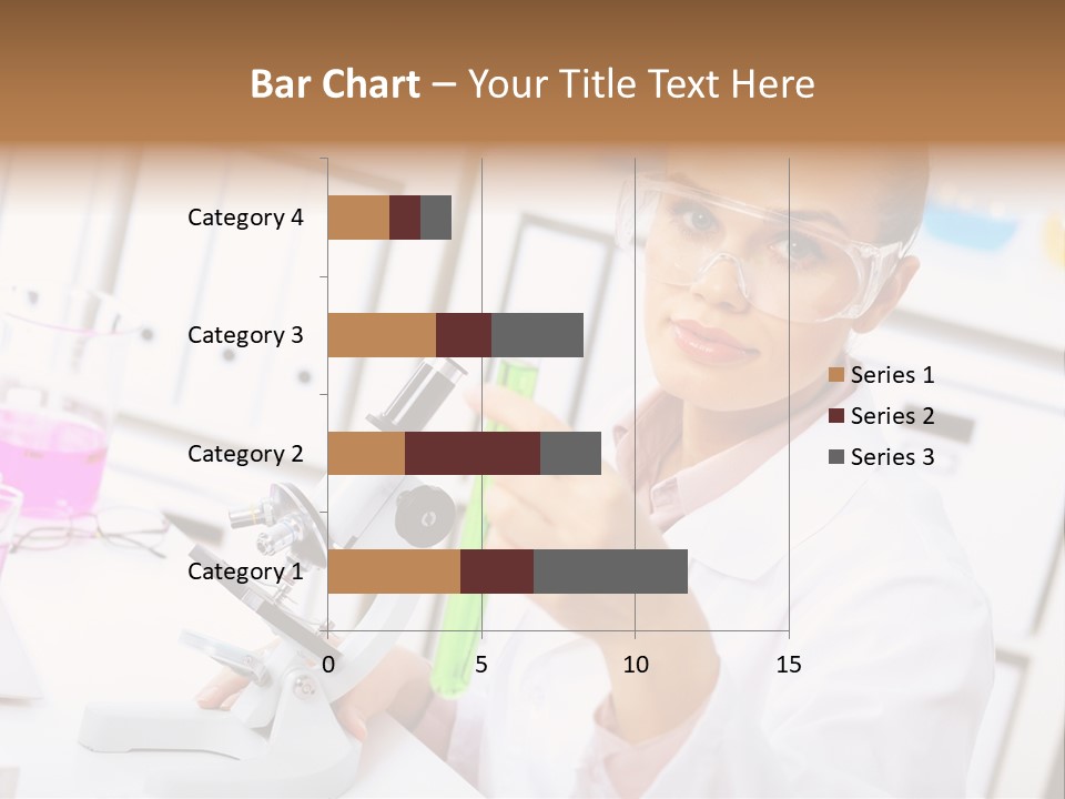 University Close Up Medicine PowerPoint Template
